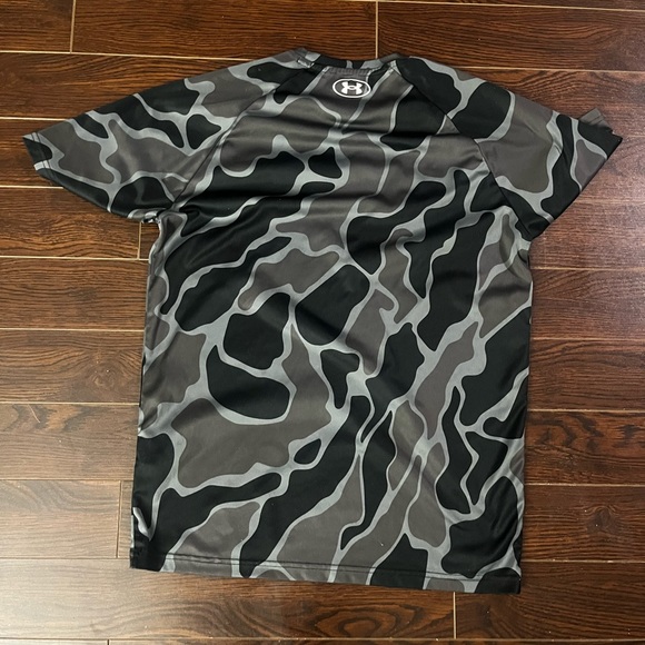 Men's UA Velocity Jacquard Short Sleeve - Picture 2 of 3